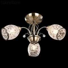 Потолочная люстра Eurosvet 30026/3 античная бронза