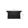 Конвектор внутрипольный Royal Thermo ATRIUM-110/200/2200-DG-U-DB