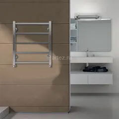 Полотенцесушитель водяной AZARIO ANCONA 500/600 квадрат, 5 секций, нижнее/диагональное подключение, 