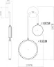 Бра Arte Lamp A1364AP-2PB