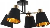 Потолочная люстра ILLUMICO IL6116-4COU-79 BK GD Abelie