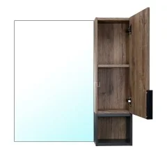 Зеркало-шкаф Azario Gris 75 730х160х800 цвет Дуб Веллингтон (CS00080419)