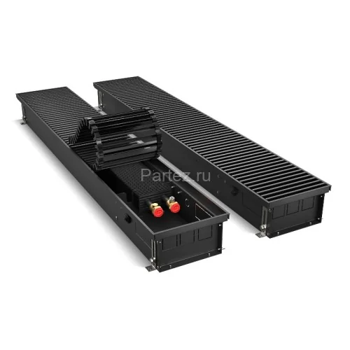 Конвектор внутрипольный Royal Thermo ATRIUM-110/200/1800-DG-U-BL