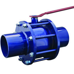 Кран шаровой 11с67пСП DN 50 PN1,6 ст20