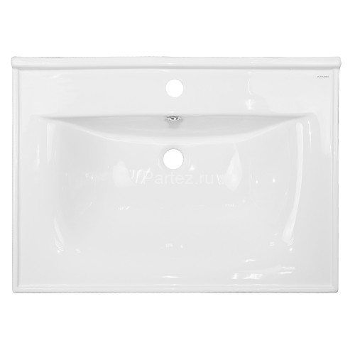 Комплект тумба Loranto 705х530х870 Палермо 70Н напольная с раковиной Ferazzano 70 (CS00090464)