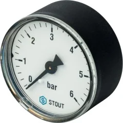 Манометр акс. D50 мм 6 бар 1/4&quot; STOUT