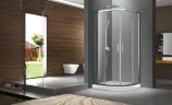 Душевое ограждение Azario OSTIN 100х100х195 хром, 6мм прозрачное стекло