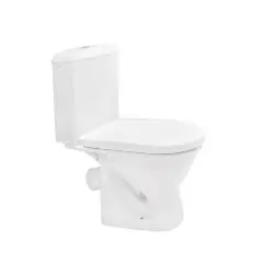 Унитаз-компакт Santek Алькор с сидением стандарт, косой выпуск (1.WH30.2.196)