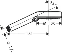 26330400 Ручной душ Crometta Vario