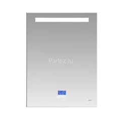 Зеркало с LED-подсветкой  MELANA-6080 подогрев/часы/Bluetooth (MLN-LED023)