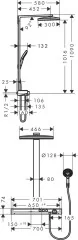 27109400 Rainmaker Select 460 2jet Showerpipe