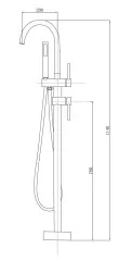 Смеситель Gemy G7098A
