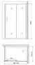 Душевой уголок Gemy Victoria S30191H-A75