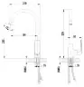 Смеситель Lemark Plus Shape LM1705C для кухни