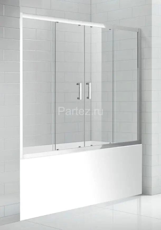 Шторка на ванну Gemy Victoria S30193D