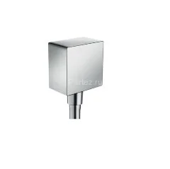 26455000 FixFit Square Шланговое подсоединение с клапаном обратного тока, хром