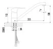 Смеситель для кухни Lemark Pramen LM3304 granit