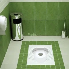 Унитаз напольный &quot;Чаша Генуя&quot; 45,5х57х20 белый (43301100302)