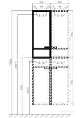 Шкаф подвесной AQUATON Флай одностворчатый, левая, дуб крафт (1A237903FAX1L)