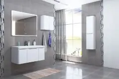 Шкаф подвесной AQUATON Шерилл двухстворчатый, белый (1A206603SH010)