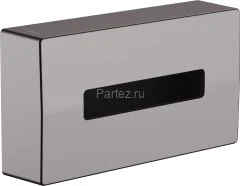 Держатель для салфеток Hansgrohe AddStoris , шлифованный черный хром (41774340)