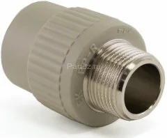 Муфта комбинированная PPR-НР D25х1/2&quot; Ekoplastik