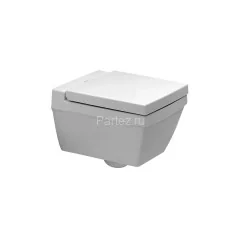 Унитаз подвесной Duravit 2nd Floor 370х540 с вертикальным смывом, белый (2220090000)