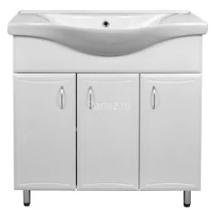Комплект тумба Коралл-80 (800х860х460) с раковиной Basic 80 (CS00070578)