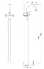 Смеситель Gemy G7099