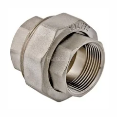 Американка прямая хромированная ВР 3/4&quot; VALTEC