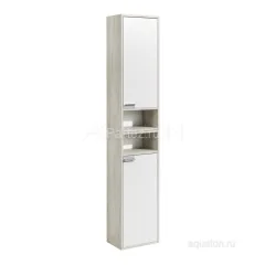 Шкаф подвесной AQUATON Флай одностворчатый, правая, дуб крафт (1A237903FAX1R)