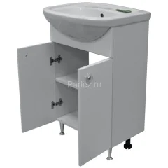 Комплект тумба Моника New 50 напольная 500х800х300 с раковиной Арго 50 (CS00076238)