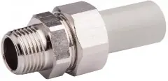 Муфта комбинированная разъемная PPR-НР D32х1&quot; Ekoplastik