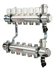 Коллекторная группа из латуни в сборе 1.1/4&quot;х5х3/4&quot;ЕК VALTEC