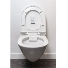 Унитаз подвесной Jaquar безободковый, микролифт, монтажный набор, 370x515x350 мм