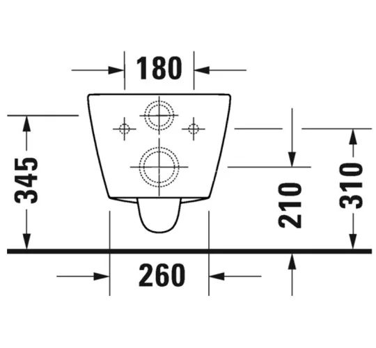 Унитаз подвесной Duravit D-Neo Rimless с креплением Durafix, сиденье микролифт, белый (45770900A1)