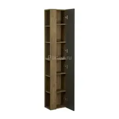 Шкаф AQUATON Терра подвесной, одностворчатый, дуб кантри/антрацит (1A247503TEKA0)