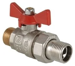 Кран шаровой с накидной гайкой 1/2&quot; НР баб. VALTEC