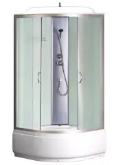 Душевая кабина Loranto CS-6610 F, 100х100х215, поддон 40 см