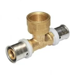 Тройник пресс-ВР 26х1/2&quot;х26 VALTEC