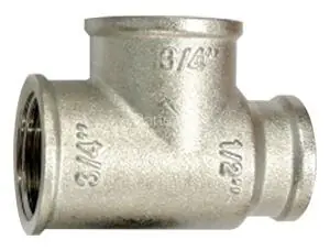 Тройник переходной ВР 3/4"х3/4"х1/2" VALTEC
