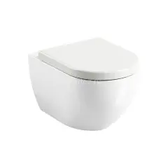 Унитаз подвесной Ravak Uni Chrome Rim, без сиденья, белый (X01516)