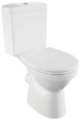Унитаз-компакт Vitra Norm Eisberg 355х640х805, быстросьемное сиденье дюропласт с микролифтом, белый