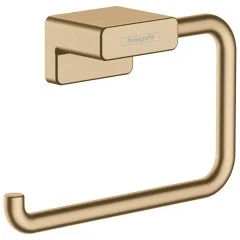 Держатель туалетной бумаги Hansgrohe AddStoris, шлифованная бронза (41771140)