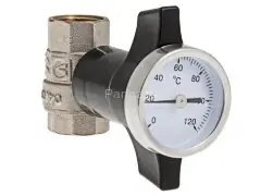 Кран шаровой c термометром 3/4&quot; VALTEC