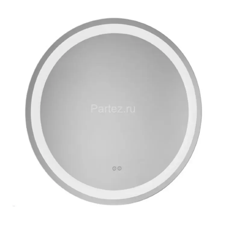 Зеркало AQUATON Анелло 75x75 c подсветкой, белое (1A260702AK010)