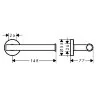 Держатель туалетной бумаги Hansgrohe Logis Universa, хром (41726000)