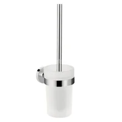 Ёрш для унитаза Hansgrohe Logis Universal с держателем,стекло, хром (41722000)