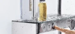 27127400 Raindance Select E 300 3jet Showerpipe, ½’, белый/хром
