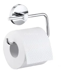 Держатель туалетной бумаги Hansgrohe Logis без крышки, хром (40526000)
